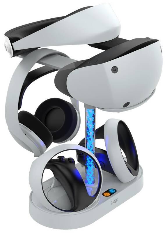 Dokovací stanice iPega P5V001 pro PS VR2 bílá