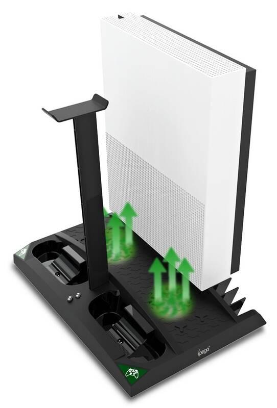 Dokovací stanice iPega XB007 s chlazením pro Xbox One černá, Dokovací, stanice, iPega, XB007, s, chlazením, pro, Xbox, One, černá