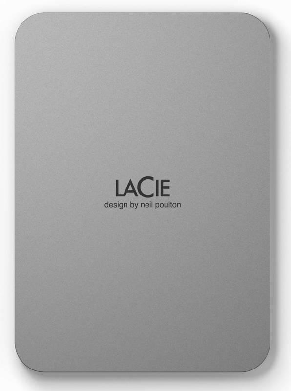 Externí pevný disk 2,5" Lacie Mobile Drive 2 TB stříbrný