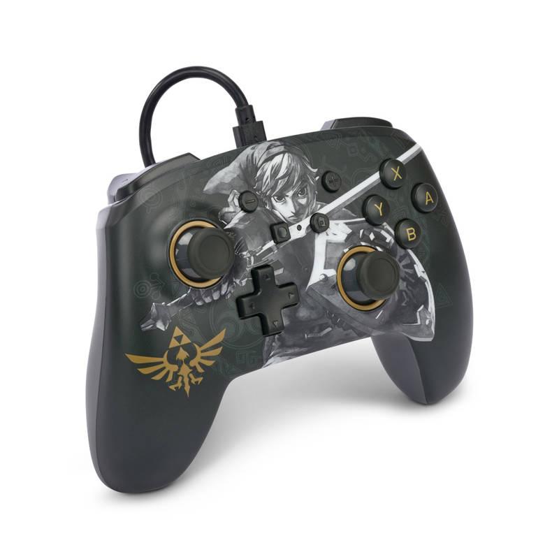 Gamepad PowerA Enhanced Wired pro Nintendo Switch - Battle-Ready Link