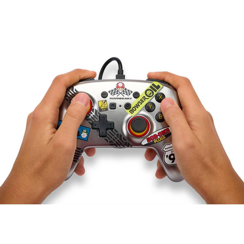 Gamepad PowerA Enhanced Wired pro Nintendo Switch - Mario Kart