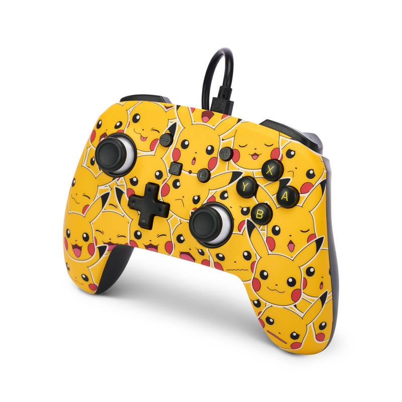 Gamepad PowerA Enhanced Wired pro Nintendo Switch – Pikachu Moods