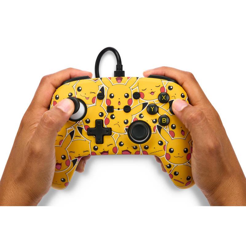Gamepad PowerA Enhanced Wired pro Nintendo Switch – Pikachu Moods