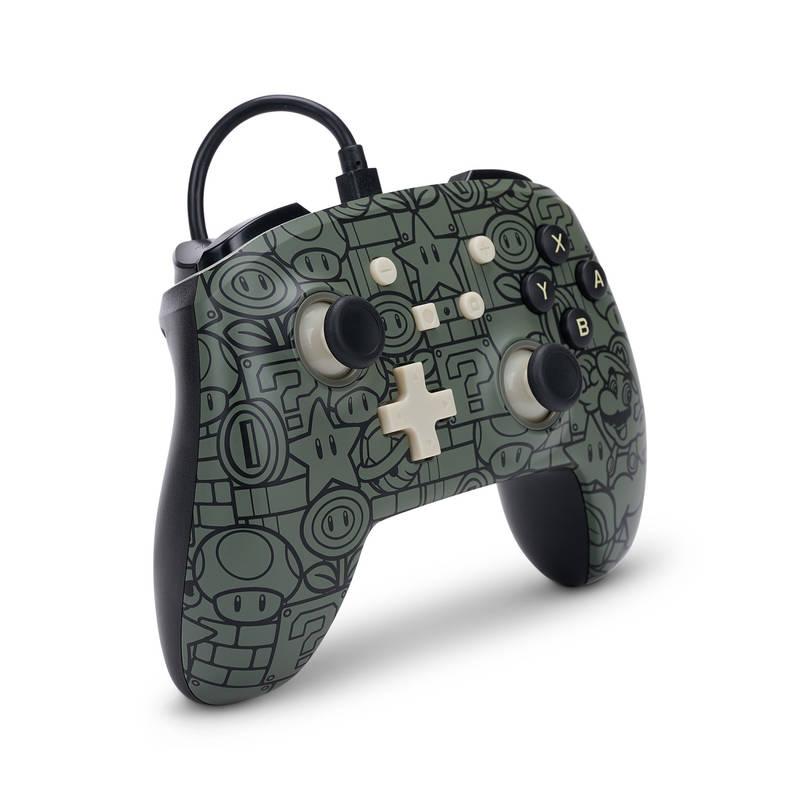 Gamepad PowerA Enhanced Wired pro Nintendo Switch - Power-Up Mario