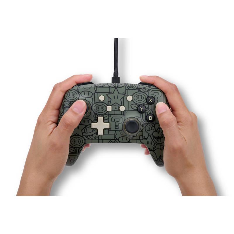 Gamepad PowerA Enhanced Wired pro Nintendo Switch - Power-Up Mario