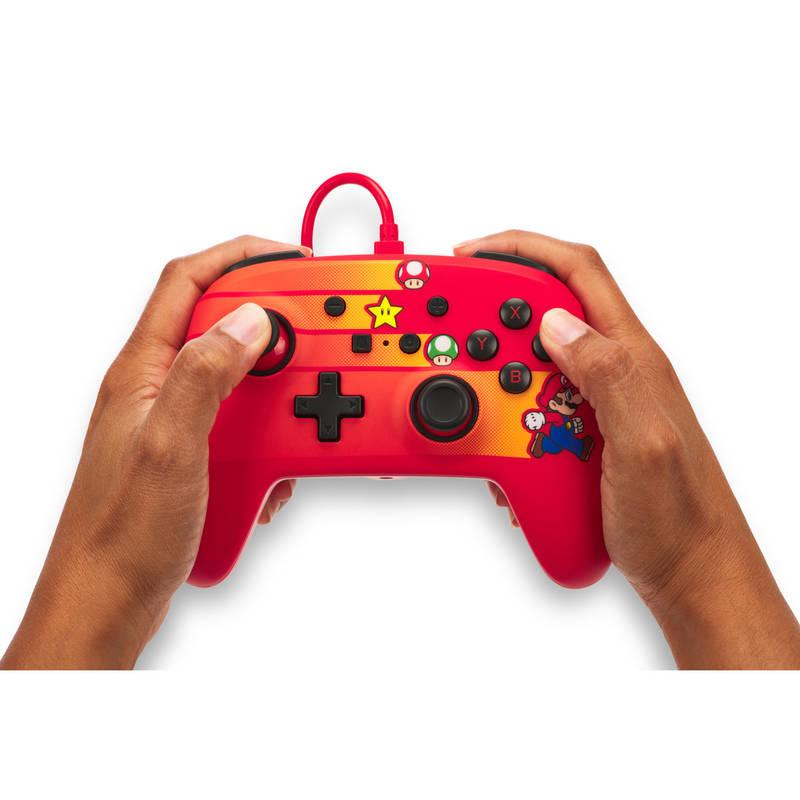 Gamepad PowerA Enhanced Wired pro Nintendo Switch – Speedster Mario