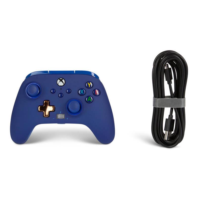 Gamepad PowerA Enhanced Wired pro Xbox Series XS modrý