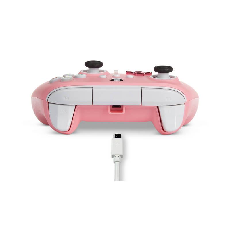 Gamepad PowerA Enhanced Wired pro Xbox Series XS růžový