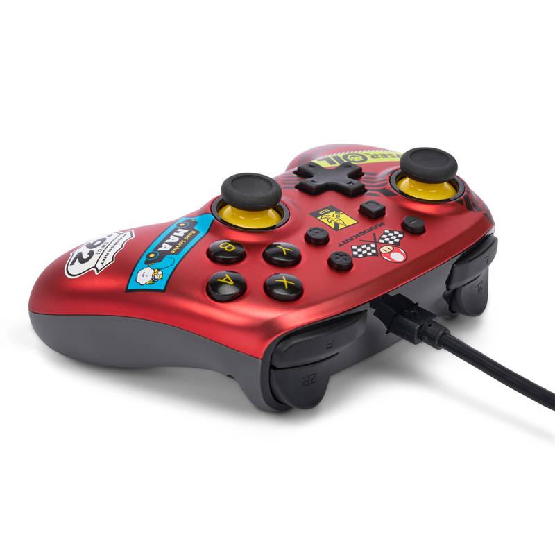 Gamepad PowerA Wired Nano pro Nintendo Switch– Mario Kart: Racer Red