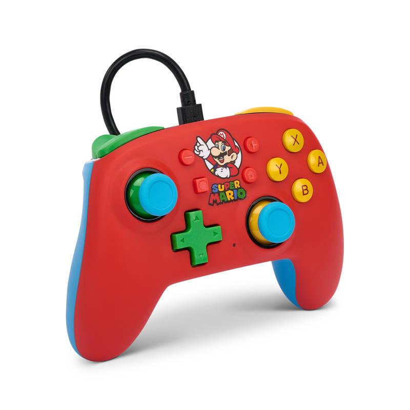Gamepad PowerA Wired Nano pro Nintendo Switch - Mario Medley
