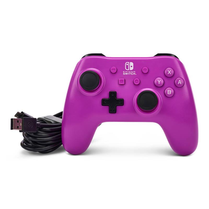 Gamepad PowerA Wired pro Nintendo Switch – Grape Purple, Gamepad, PowerA, Wired, pro, Nintendo, Switch, –, Grape, Purple