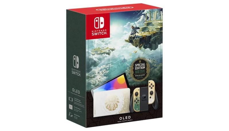 Herní konzole Nintendo Switch OLED - Zelda: Tears of the Kingdom Edition