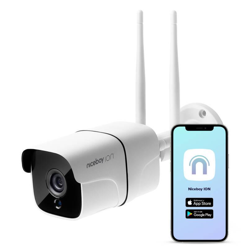 IP kamera Niceboy ION Outdoor Security Camera bílá