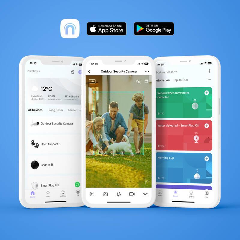 IP kamera Niceboy ION Outdoor Security Camera bílá