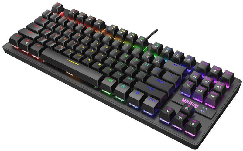 Klávesnice Marvo KG901, US černá