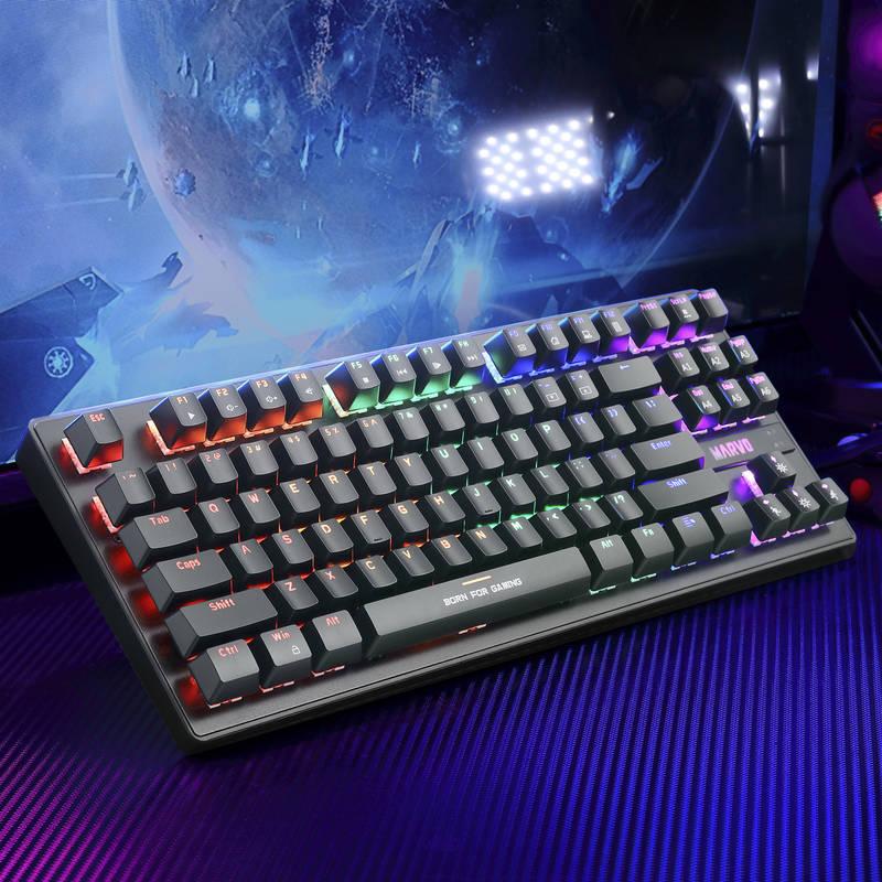 Klávesnice Marvo KG901, US černá