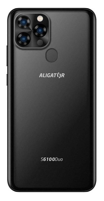 Mobilní telefon Aligator S6100 černý, Mobilní, telefon, Aligator, S6100, černý