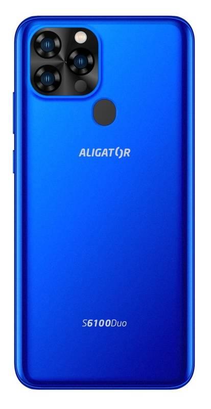 Mobilní telefon Aligator S6100 modrý, Mobilní, telefon, Aligator, S6100, modrý
