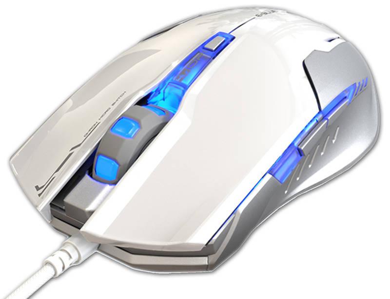 Myš E-Blue Auroza G bílá