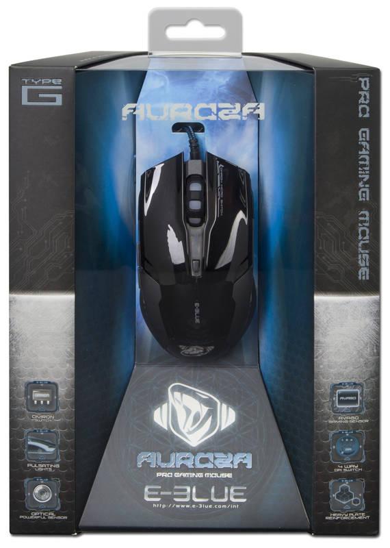 Myš E-Blue Auroza G černá