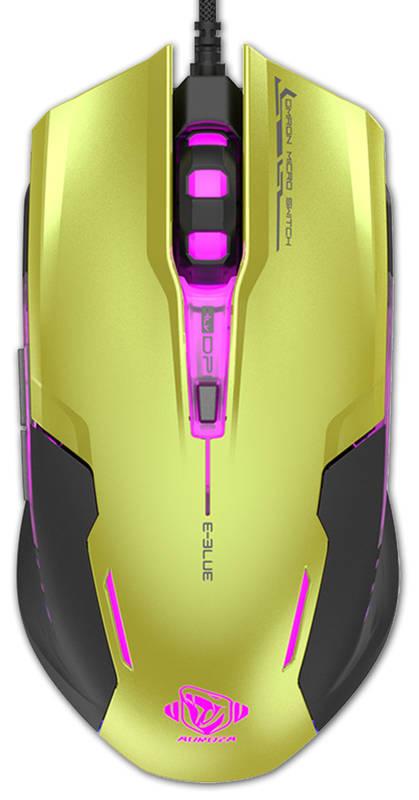 Myš E-Blue Auroza G zelená