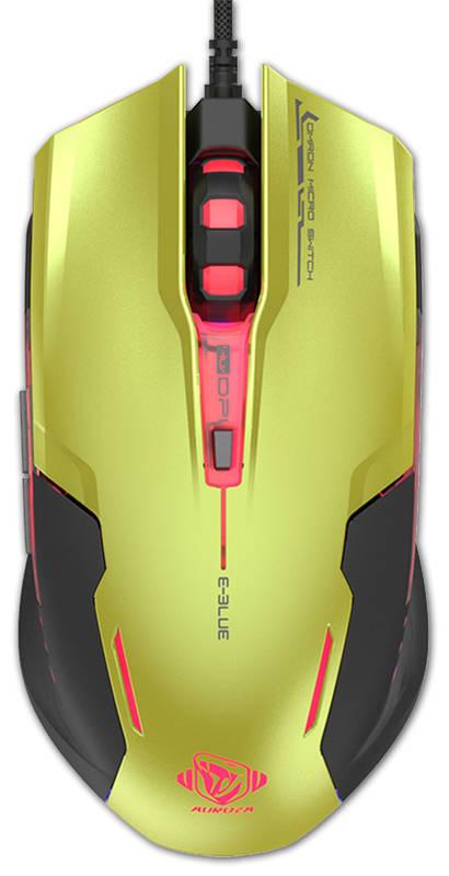 Myš E-Blue Auroza G zelená