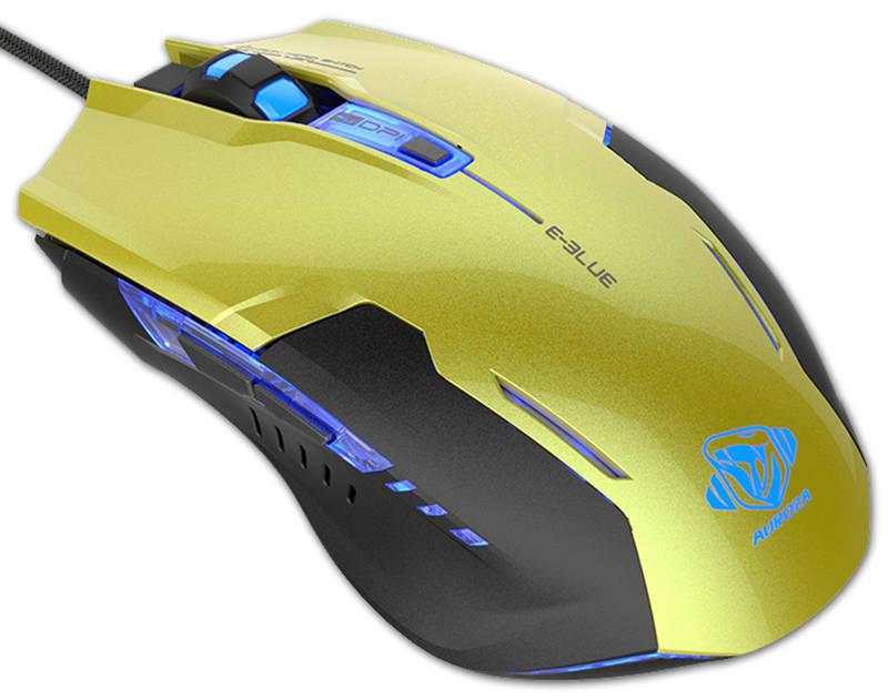 Myš E-Blue Auroza G zelená