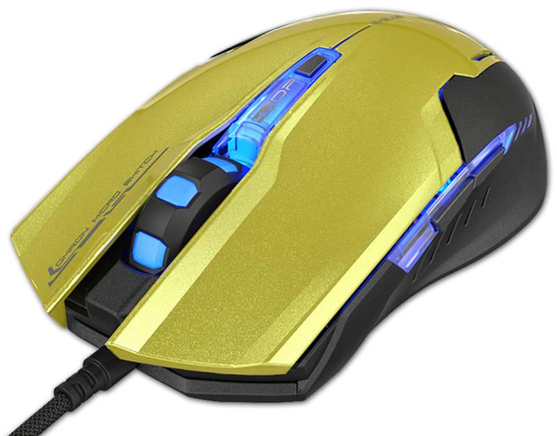 Myš E-Blue Auroza G zelená