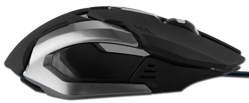 Myš E-Blue Auroza Gaming e-box černá šedá
