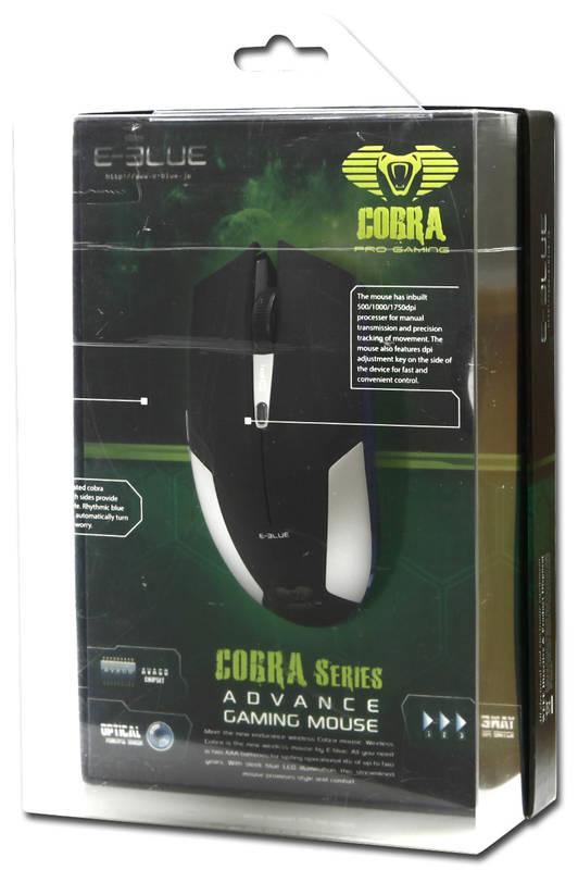 Myš E-Blue Cobra Junior černá