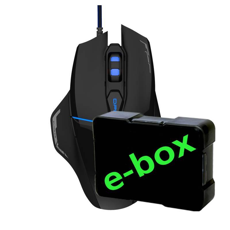 Myš E-Blue Mazer V2 e-box černá