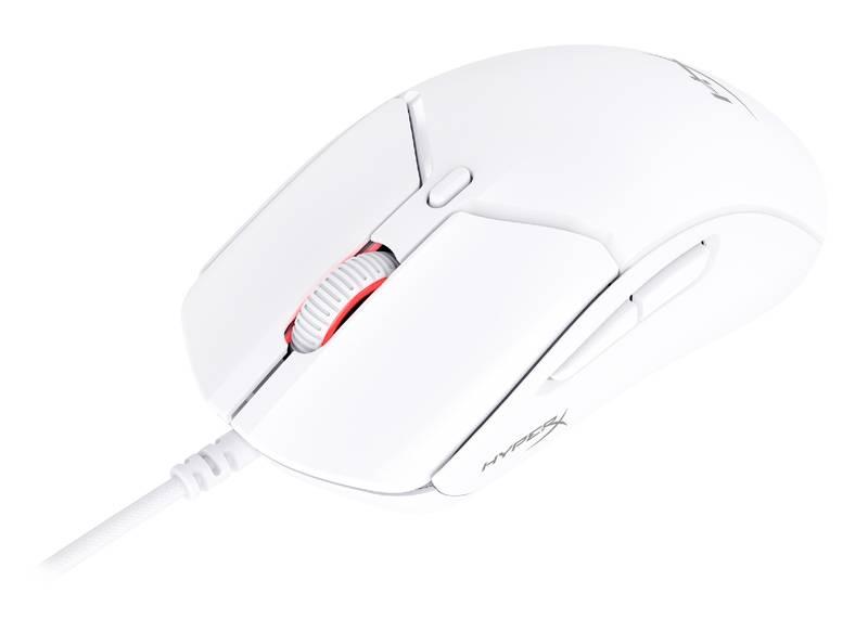 Myš HyperX Pulsefire Haste 2 bílá