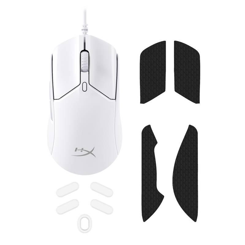 Myš HyperX Pulsefire Haste 2 bílá