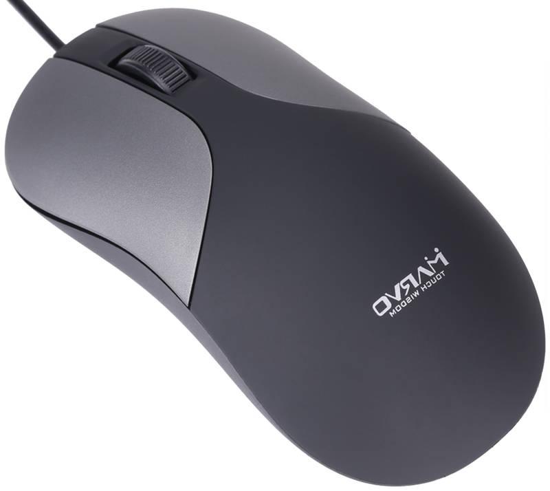 Myš Marvo DMS002GY šedá