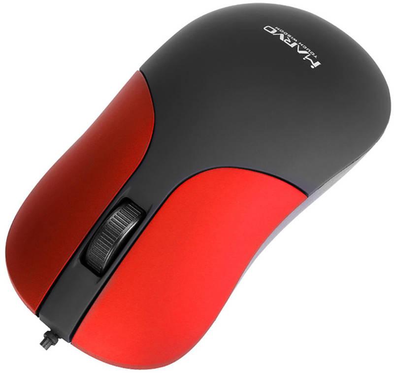 Myš Marvo DMS002RD červená