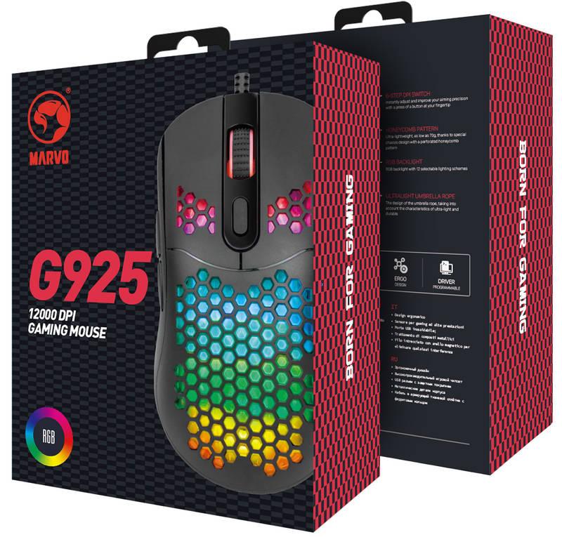 Myš Marvo G925 černá