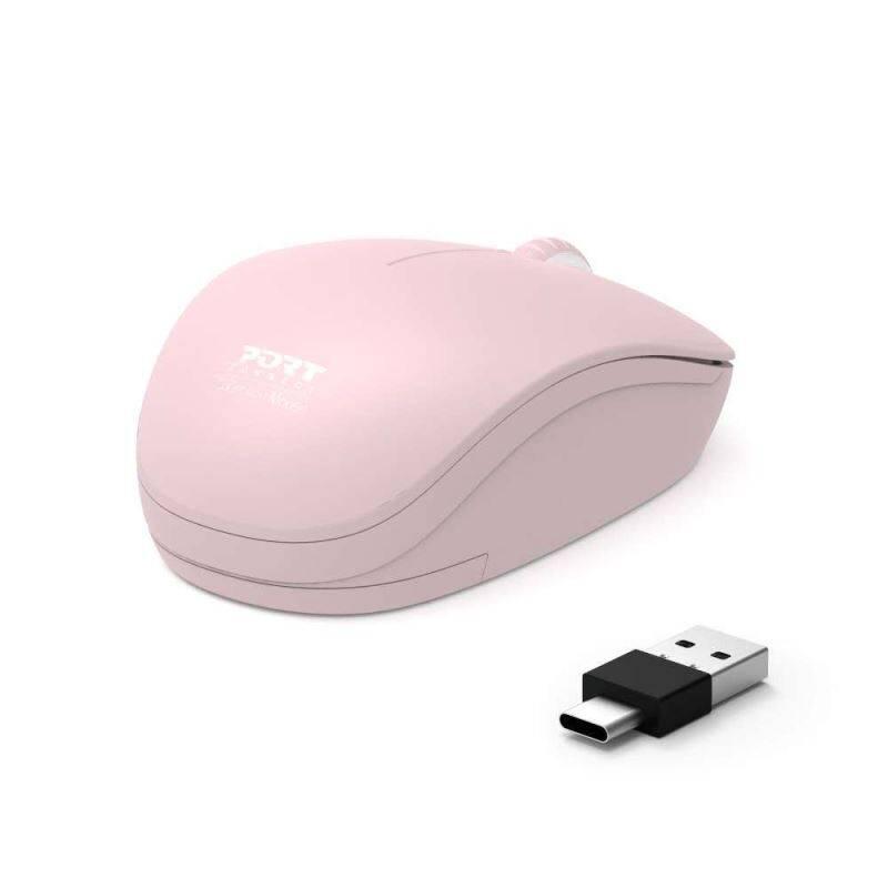 Myš PORT CONNECT Wireless COLLECTION růžová