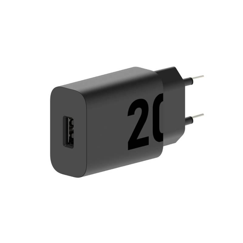 Nabíječka do sítě Motorola TurboPower 20W, 1x USB USB-C kabel 1m černá