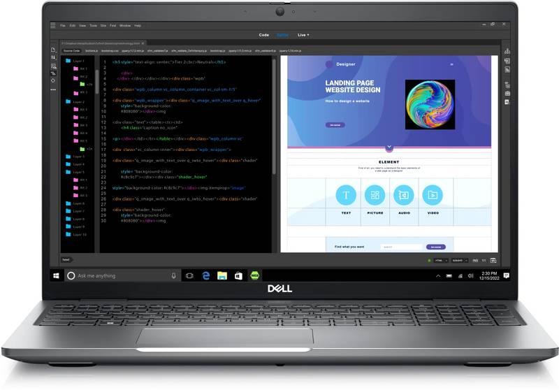 Notebook Dell Precision 15 šedý