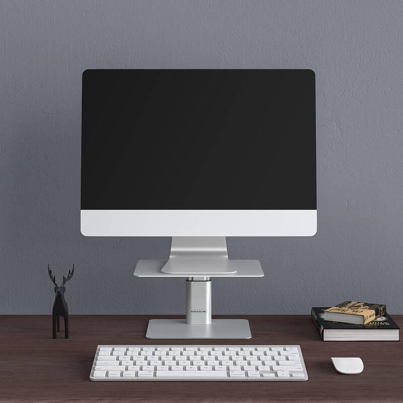 Podstavec pod monitor Nillkin HighDesk Adjustable stříbrný