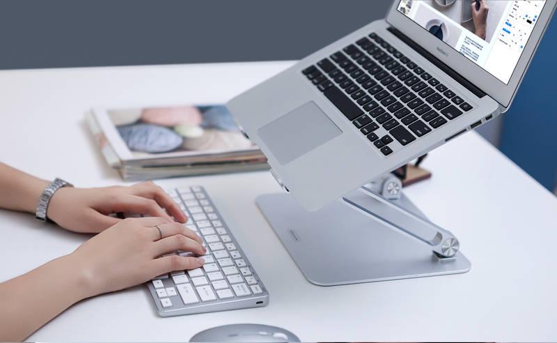 Podstavec pro notebooky Nillkin ProDesk Adjustable stříbrný