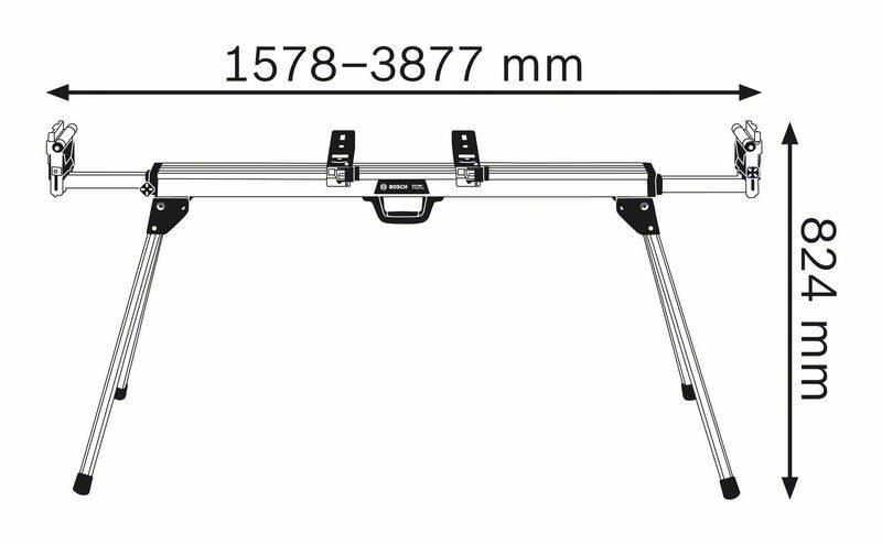 Pracovní stůl Bosch GTA 3800