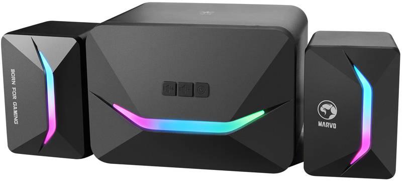 Reproduktory Marvo SG-235, 2.1 černé