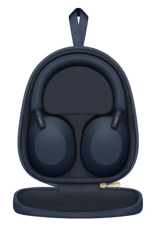 Sluchátka Sony WH-1000XM5 modrá
