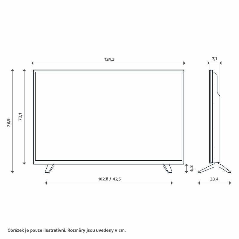 Televize Sony KD-55X75WL