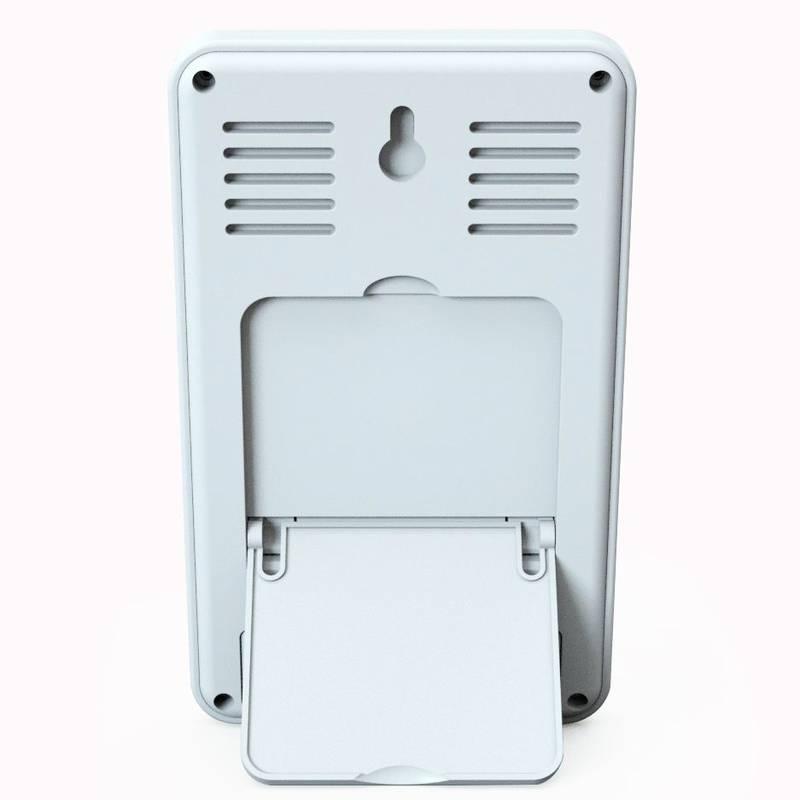 Teploměr Airbi Frame, vlhkoměr bílý