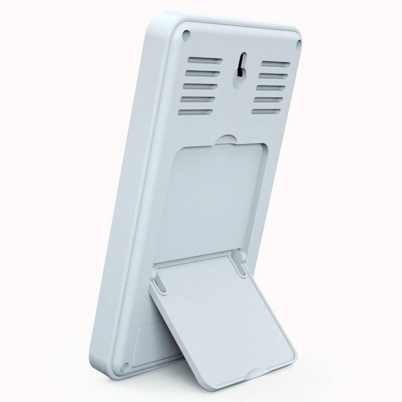 Teploměr Airbi Frame, vlhkoměr bílý