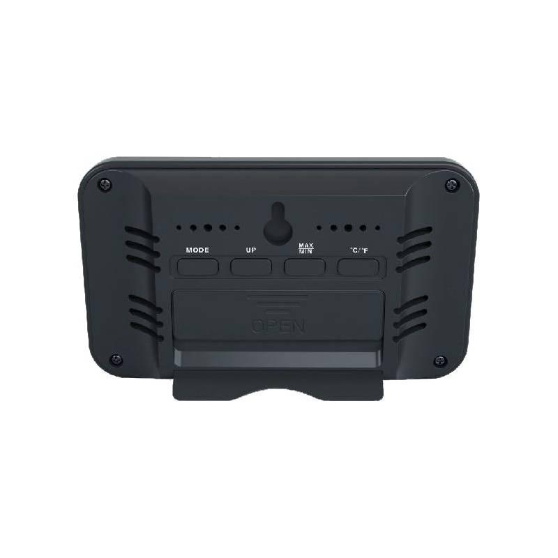 Teploměr Airbi Line, vlhkoměr černý