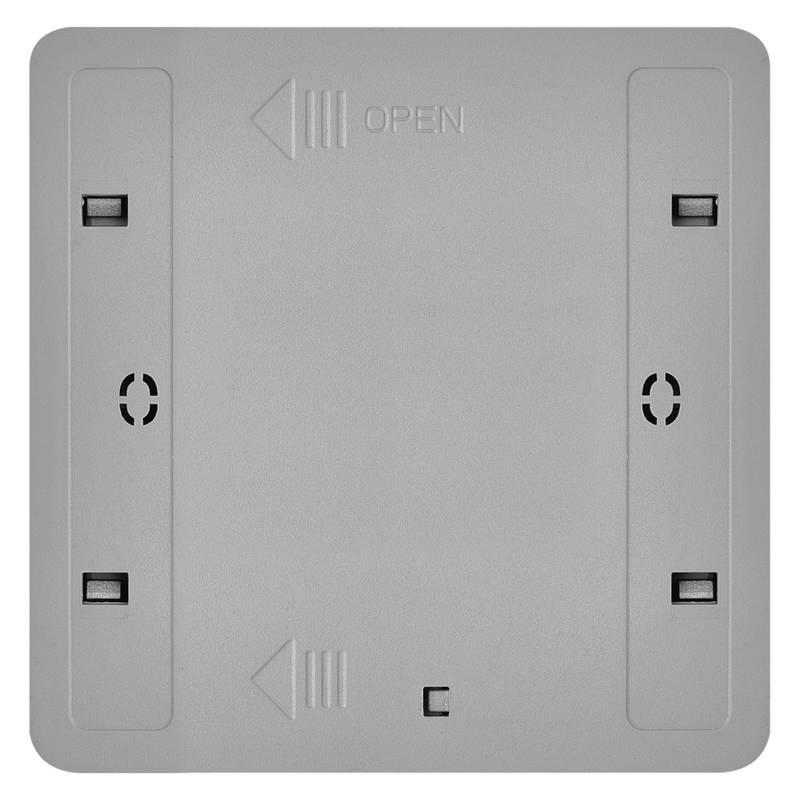 Vypínač EMOS GoSmart IP-2002ZB, ZigBee 3.0, 2-tlačítkový šedý