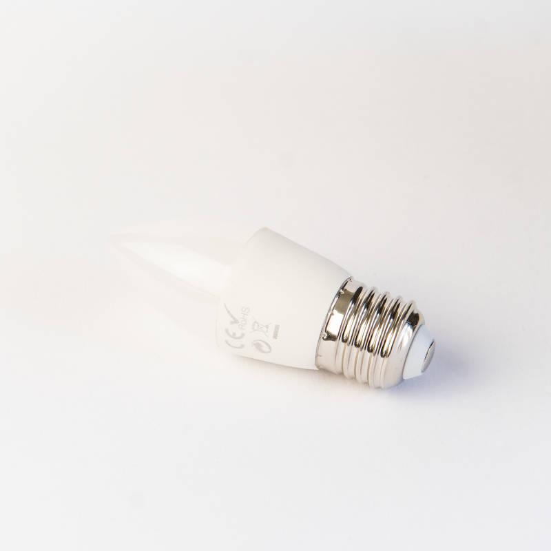 Žárovka LED Tesla svíčka E27, 6W, denní bílá